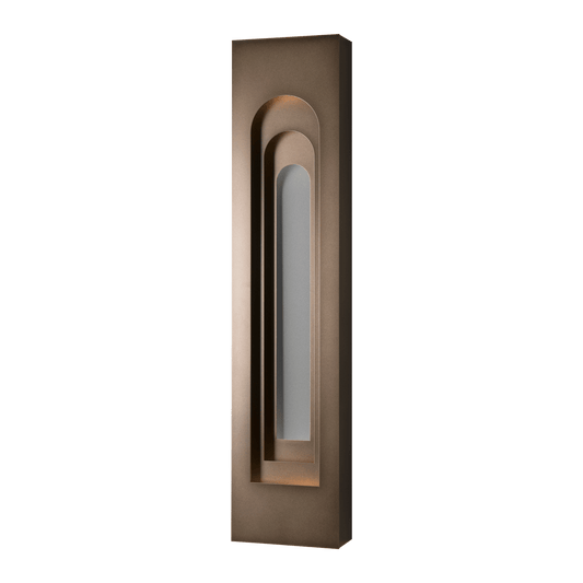 Procession Arch Large Outdoor Sconce - Coastal Bronze - Coastal Burnished Steel Accent by Hubbardton Forge