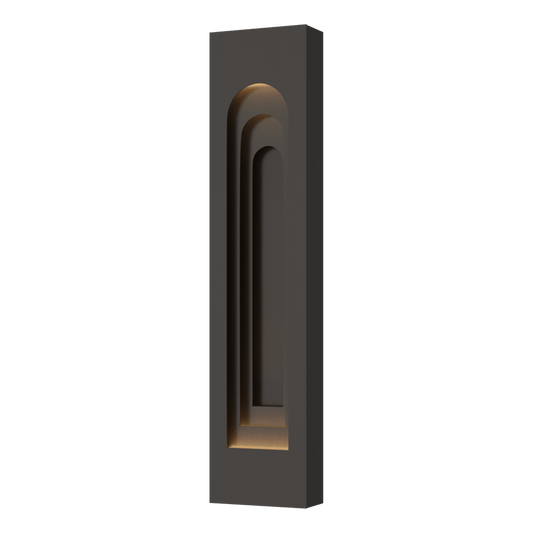 Procession Arch Large Outdoor Sconce - Oil Rubbed Bronze - Oil Rubbed Bronze Accent by Hubbardton Forge
