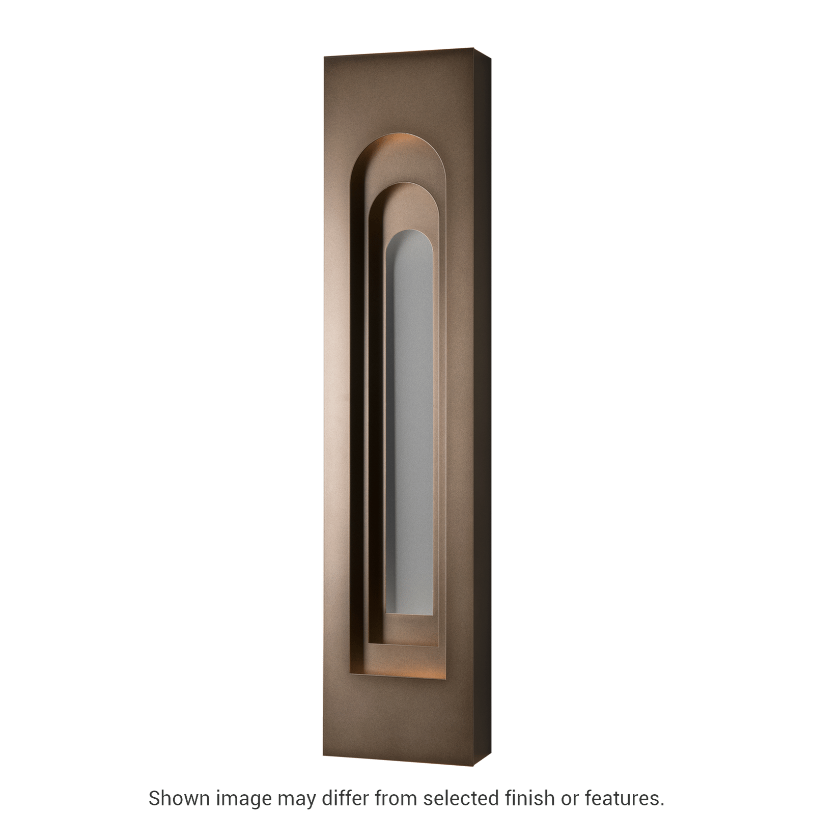 Procession Arch Large Outdoor Sconce - White - White Accent by Hubbardton Forge