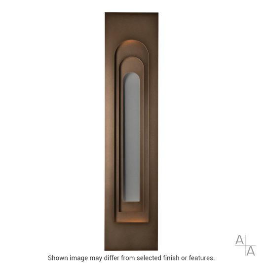 Procession Arch Large Outdoor Sconce - White - White Accent by Hubbardton Forge