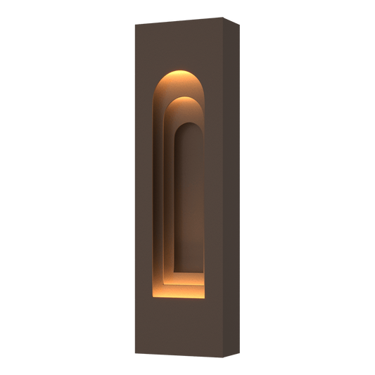 Procession Arch Small Outdoor Sconce - Coastal Bronze - Coastal Bronze Accent by Hubbardton Forge
