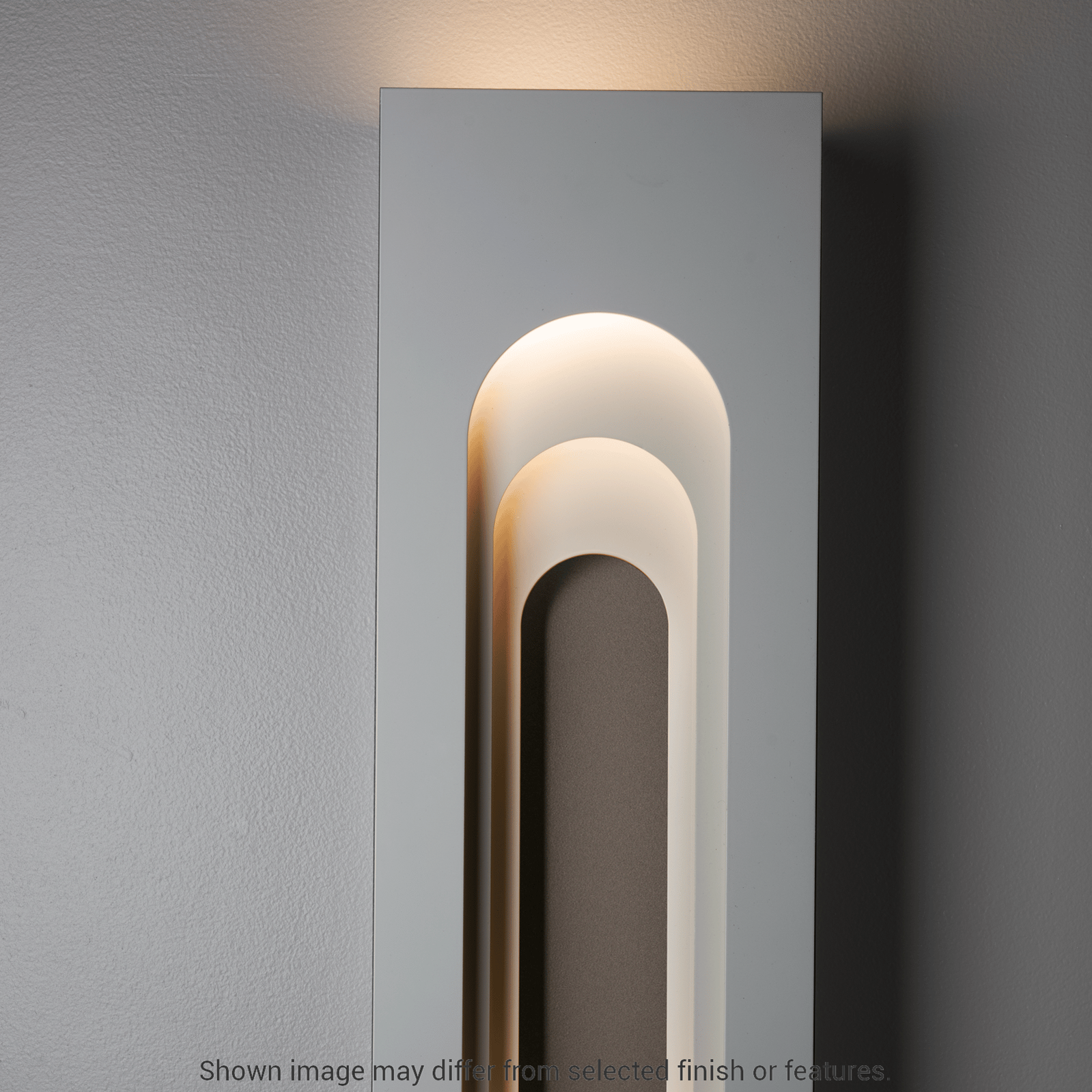 Procession Arch Small Outdoor Sconce - White - White Accent by Hubbardton Forge