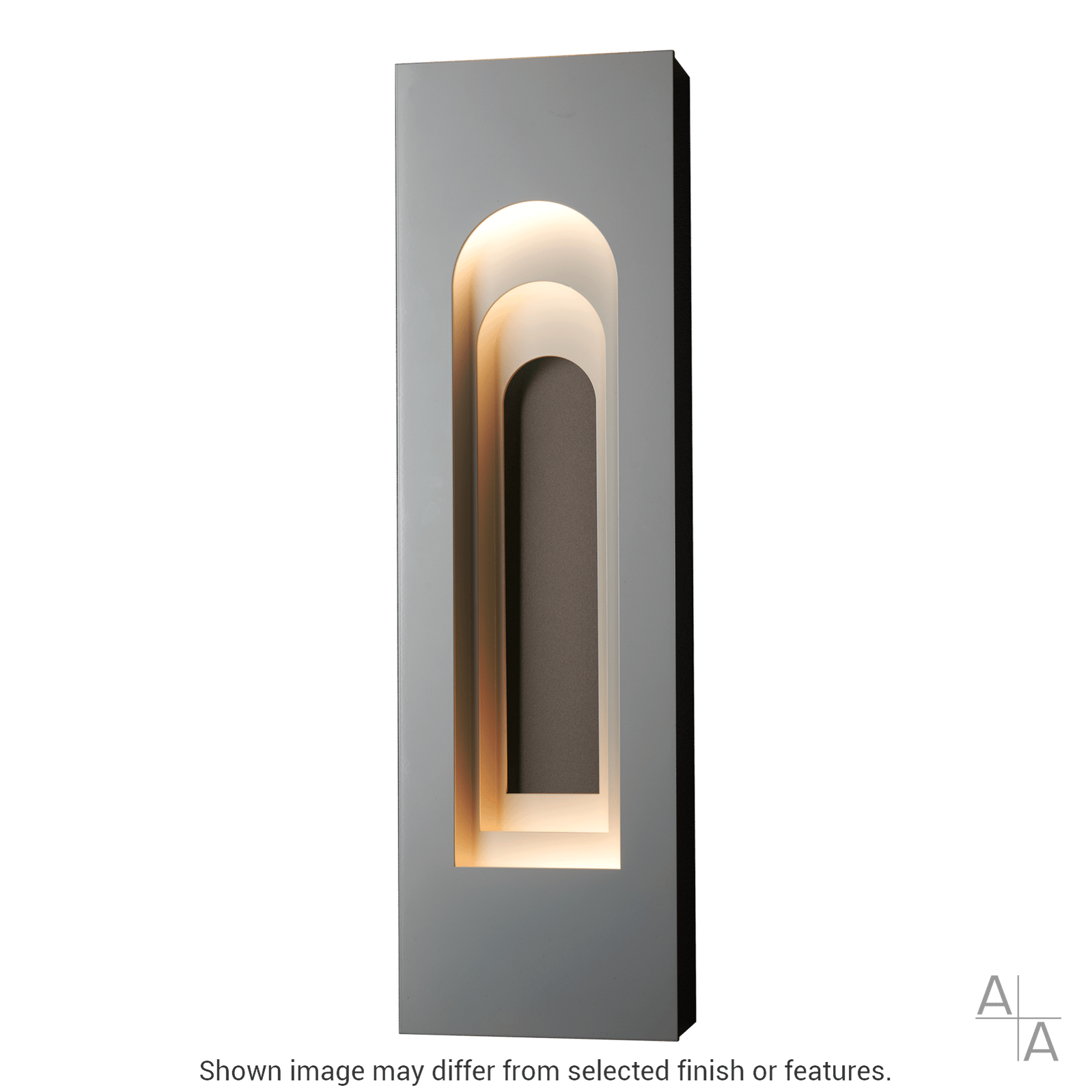 Procession Arch Small Outdoor Sconce - White - White Accent by Hubbardton Forge