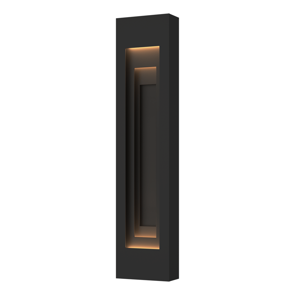 Procession Large Outdoor Sconce - Coastal Black - Coastal Black Accent by Hubbardton Forge