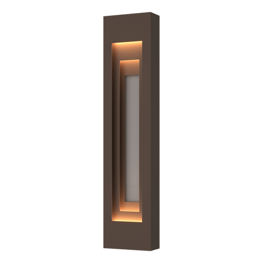 Procession Large Outdoor Sconce - Coastal Bronze - Coastal Burnished Steel Accent by Hubbardton Forge