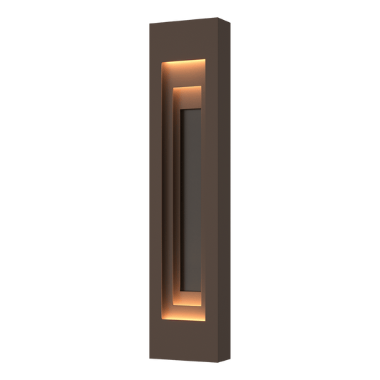 Procession Large Outdoor Sconce - Coastal Bronze - Oil Rubbed Bronze Accent by Hubbardton Forge
