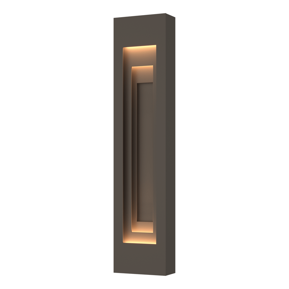 Procession Large Outdoor Sconce - Coastal Dark Smoke - Coastal Dark Smoke Accent by Hubbardton Forge
