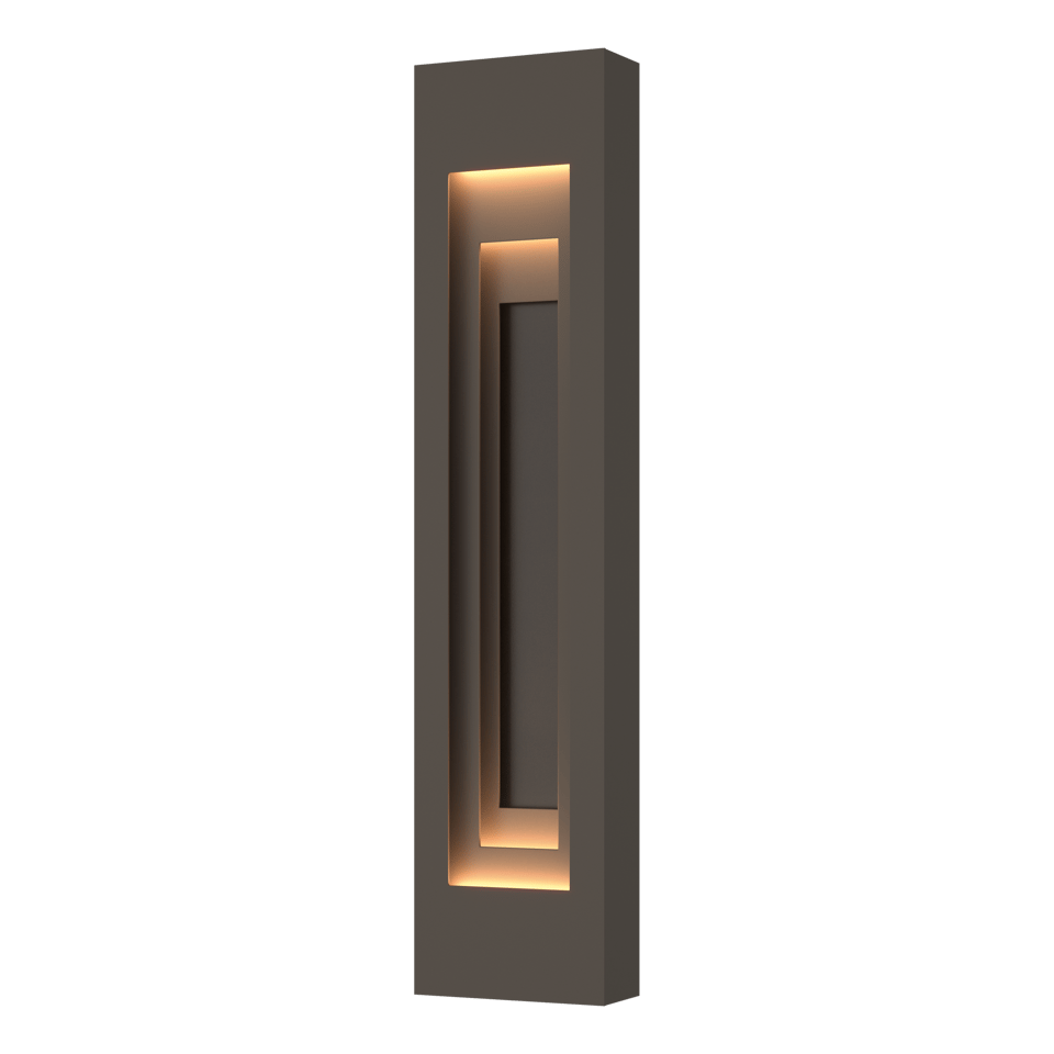 Procession Large Outdoor Sconce - Coastal Dark Smoke - Oil Rubbed Bronze Accent by Hubbardton Forge