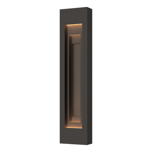 Procession Large Outdoor Sconce - Oil Rubbed Bronze - Coastal Dark Smoke Accent by Hubbardton Forge