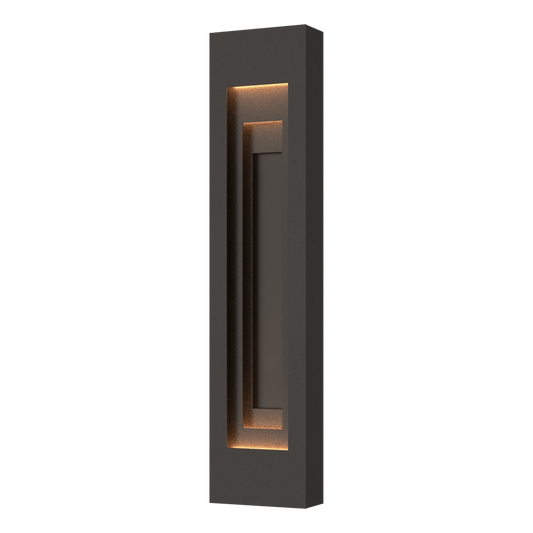 Procession Large Outdoor Sconce - Oil Rubbed Bronze - Oil Rubbed Bronze Accent by Hubbardton Forge