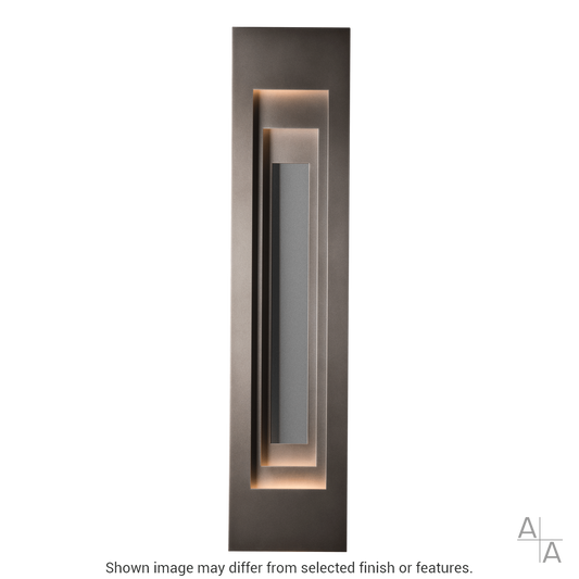 Procession Large Outdoor Sconce - White - White Accent by Hubbardton Forge