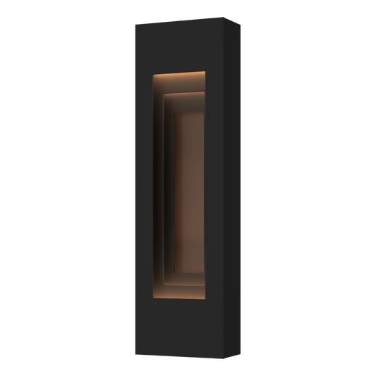 Procession Small Outdoor Sconce - Coastal Black - Coastal Bronze Accent by Hubbardton Forge