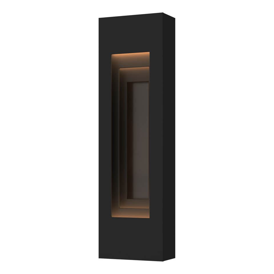 Procession Small Outdoor Sconce - Coastal Black - Oil Rubbed Bronze Accent by Hubbardton Forge