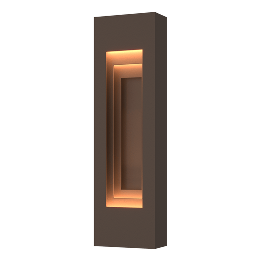 Procession Small Outdoor Sconce - Coastal Bronze - Coastal Bronze Accent by Hubbardton Forge