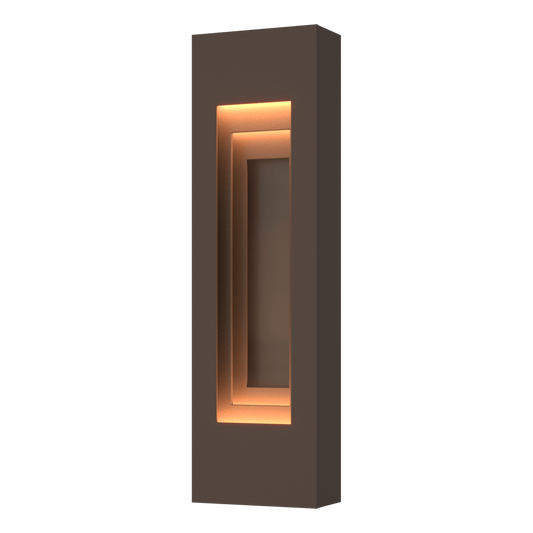 Procession Small Outdoor Sconce - Coastal Bronze - Coastal Dark Smoke Accent by Hubbardton Forge
