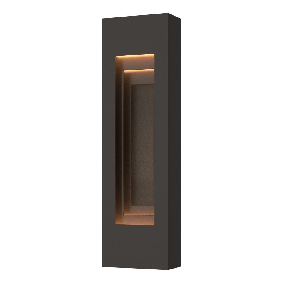 Procession Small Outdoor Sconce - Natural Iron - Natural Iron Accent by Hubbardton Forge
