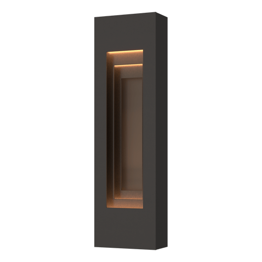 Procession Small Outdoor Sconce - Oil Rubbed Bronze - Coastal Dark Smoke Accent by Hubbardton Forge