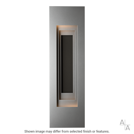 Procession Small Outdoor Sconce - White - White Accent by Hubbardton Forge