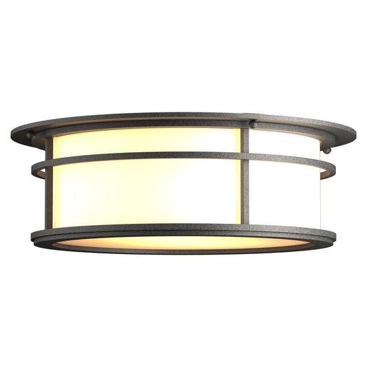 Province Outdoor Flush Mount - Natural Iron by Hubbardton Forge