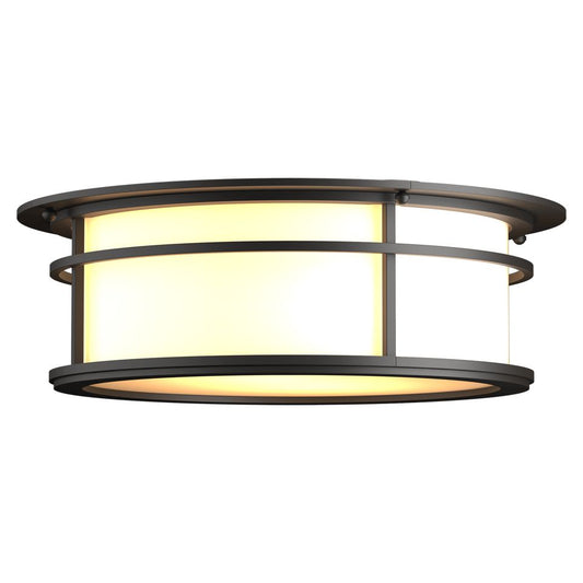 Province Outdoor Flush Mount - Oil Rubbed Bronze by Hubbardton Forge