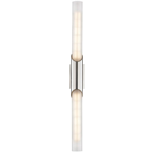 Pylon 2-Light Sconce - Polished Nickel by Hudson Valley Lighting