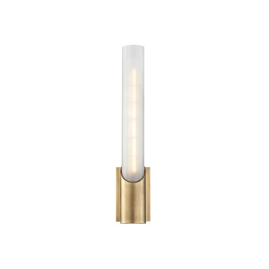 Pylon Sconce - Aged Brass by Hudson Valley Lighting
