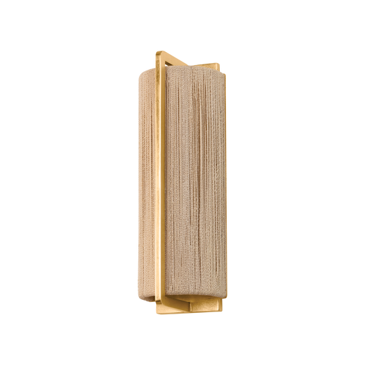 Quebec Wall Sconce - Gold Leaf by Hudson Valley Lighting