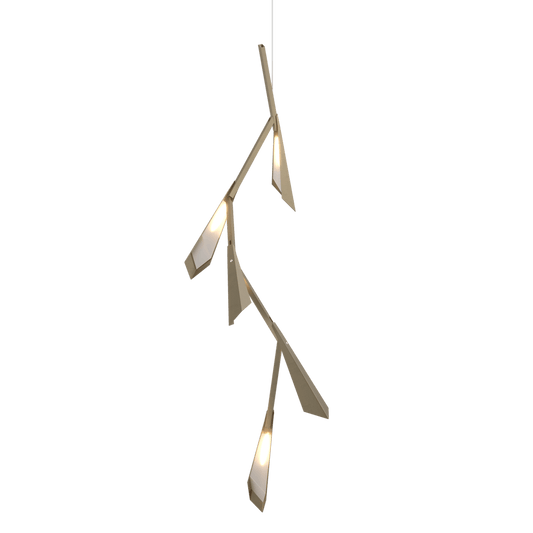 Quill LED Pendant - Soft Gold by Hubbardton Forge