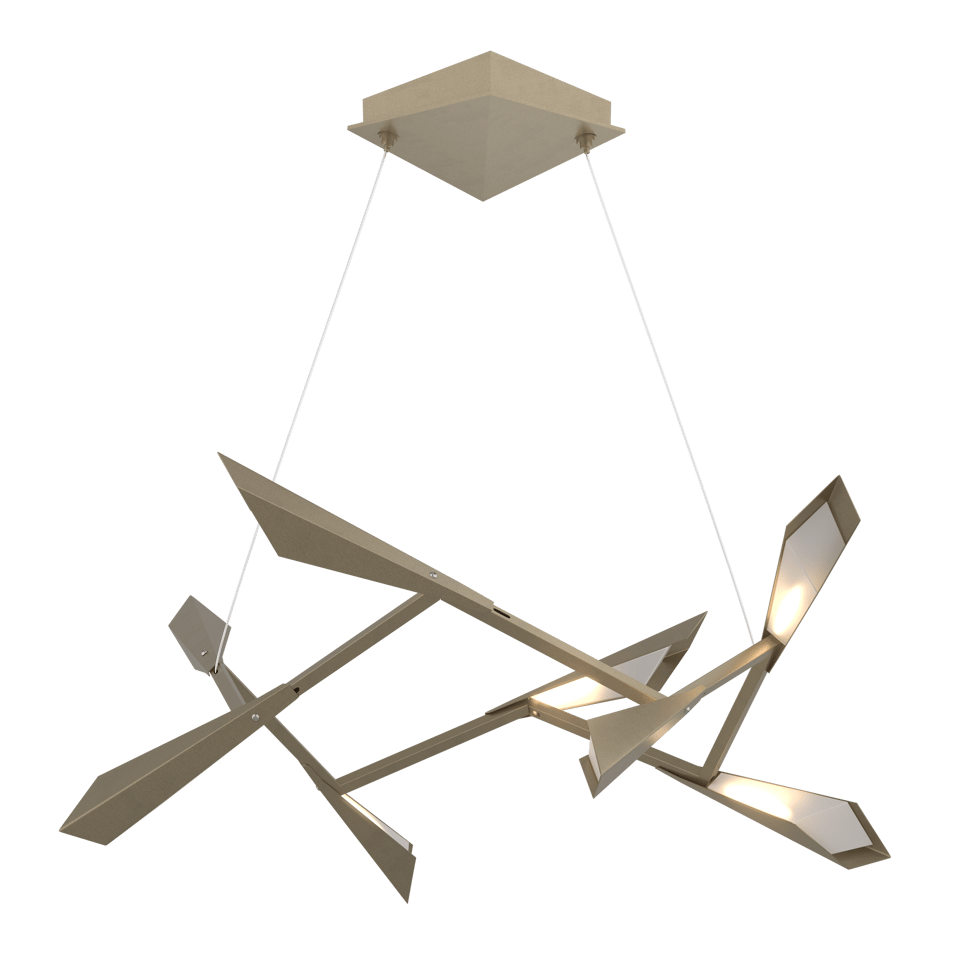 Quill LED Pendant - Soft Gold by Hubbardton Forge