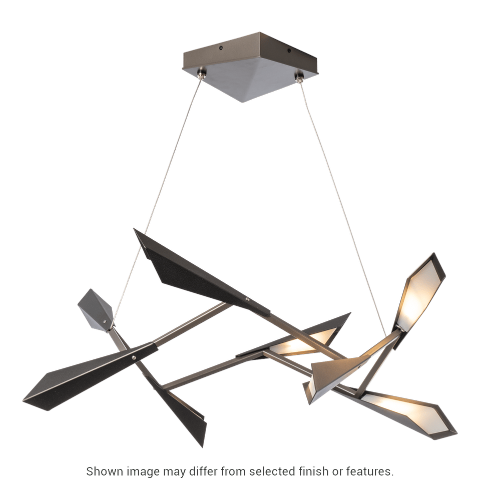 Quill LED Pendant - White by Hubbardton Forge