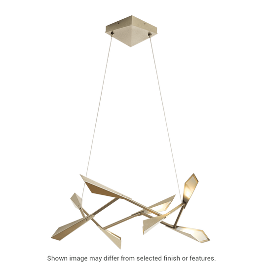 Quill LED Pendant - White by Hubbardton Forge
