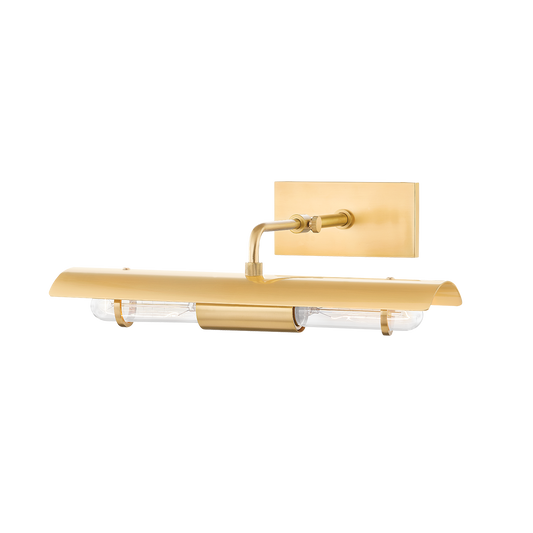 Raelynn Picture Light - 2-Light - Aged Brass - Mitzi H741102A-AGB