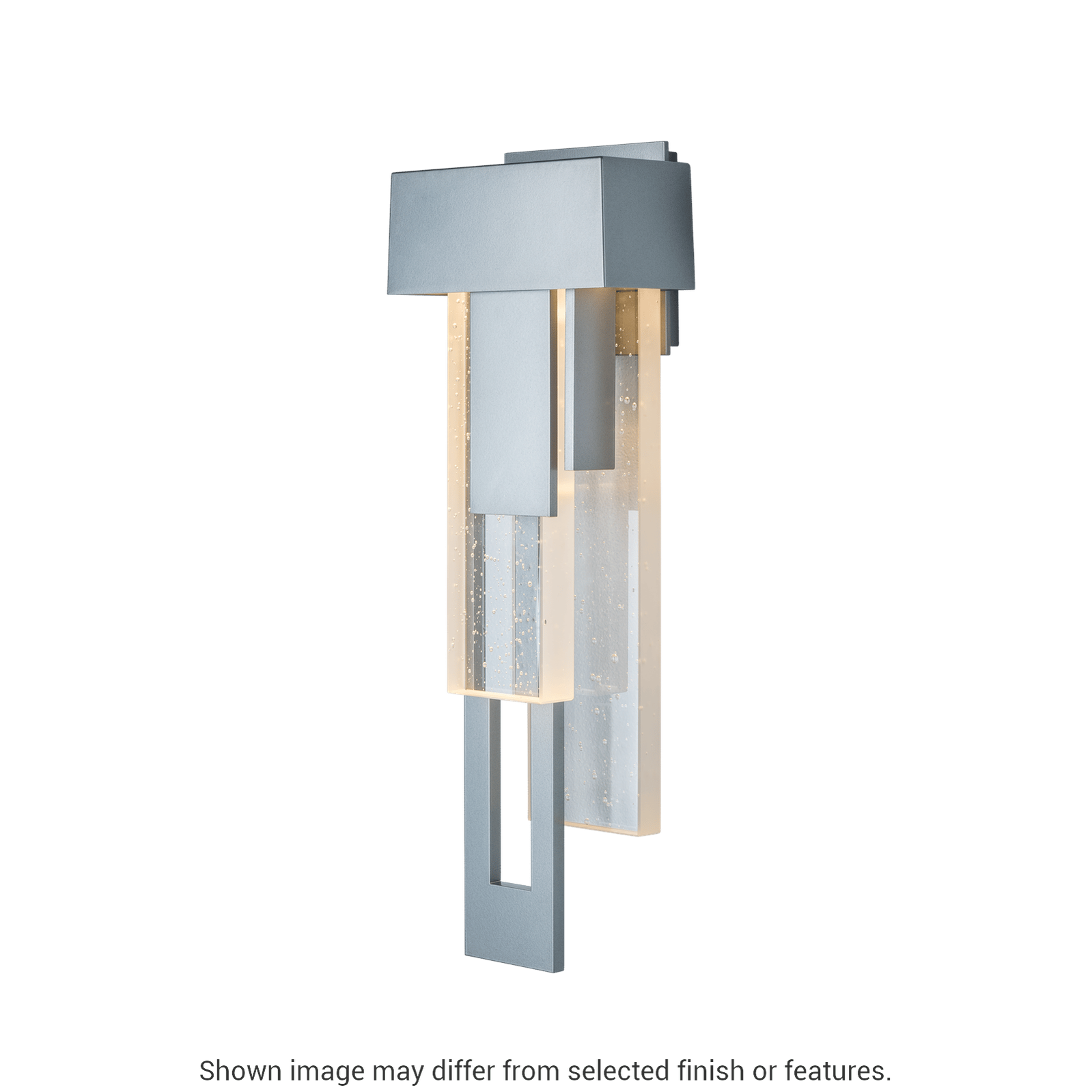 Rainfall LED Outdoor Sconce - White - Left-Facing by Hubbardton Forge