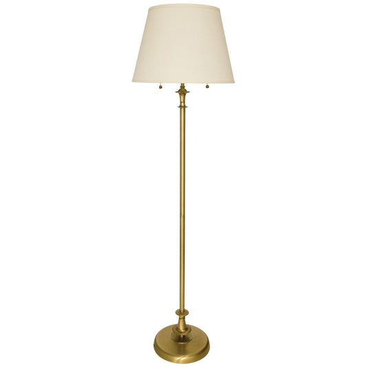 Randolph Floor Lamp - RA300-AB - Antique Brass by House of Troy