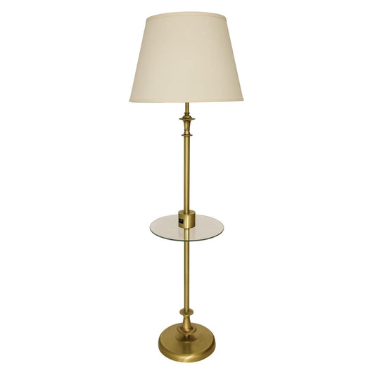 Randolph Floor Lamp - RA302-AB - Antique Brass by House of Troy