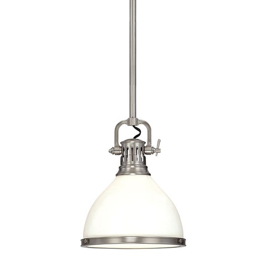 Randolph Medium Pendant - Polished Nickel by Hudson Valley Lighting