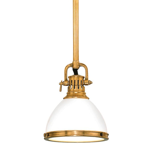 Randolph Pendant - Aged Brass by Hudson Valley Lighting