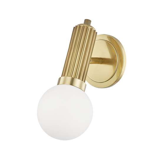 Reade Wall Sconce - Aged Brass by Hudson Valley Lighting