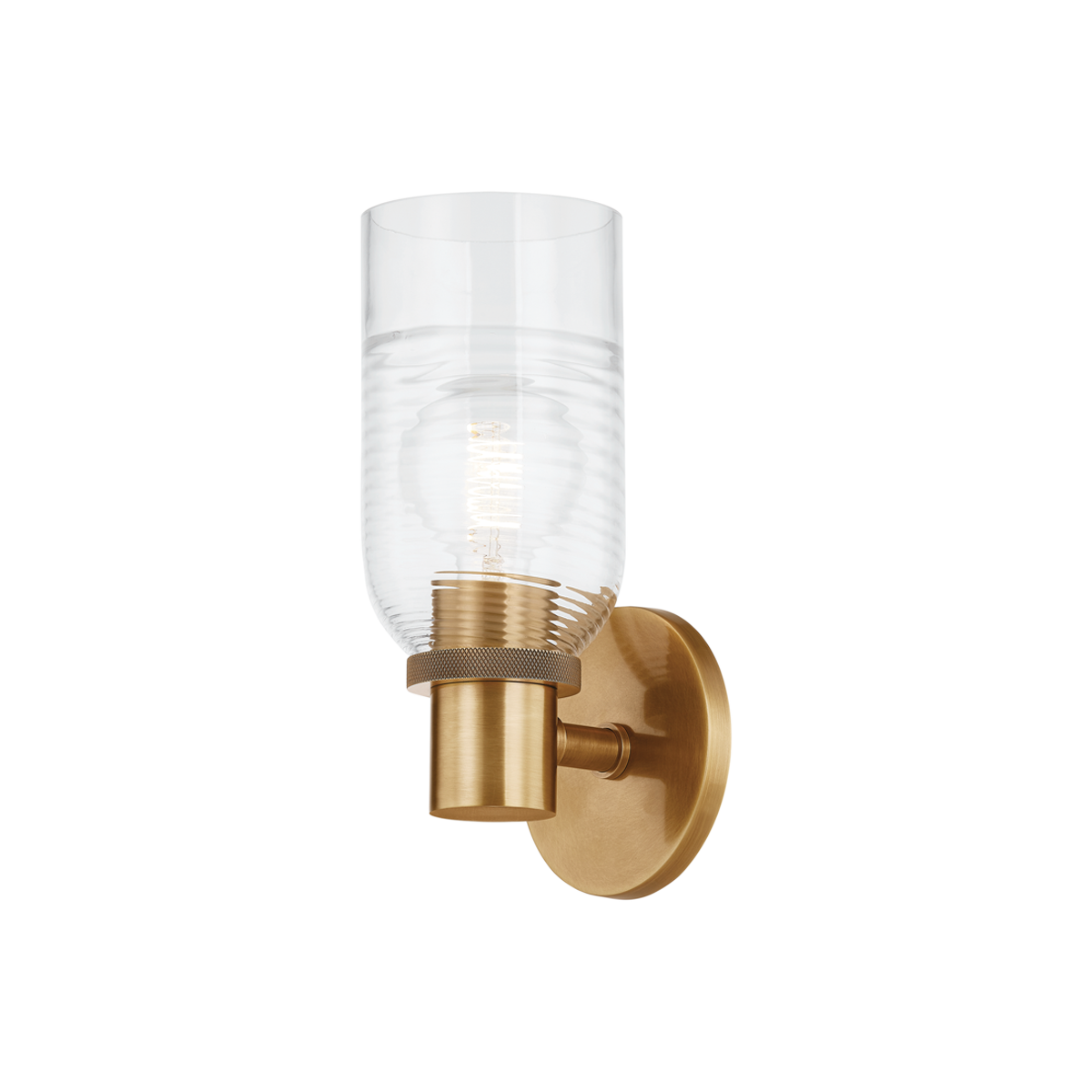 Redding Wall Sconce - 1-Light - Patina Brass - Troy Lighting B1112-PBR