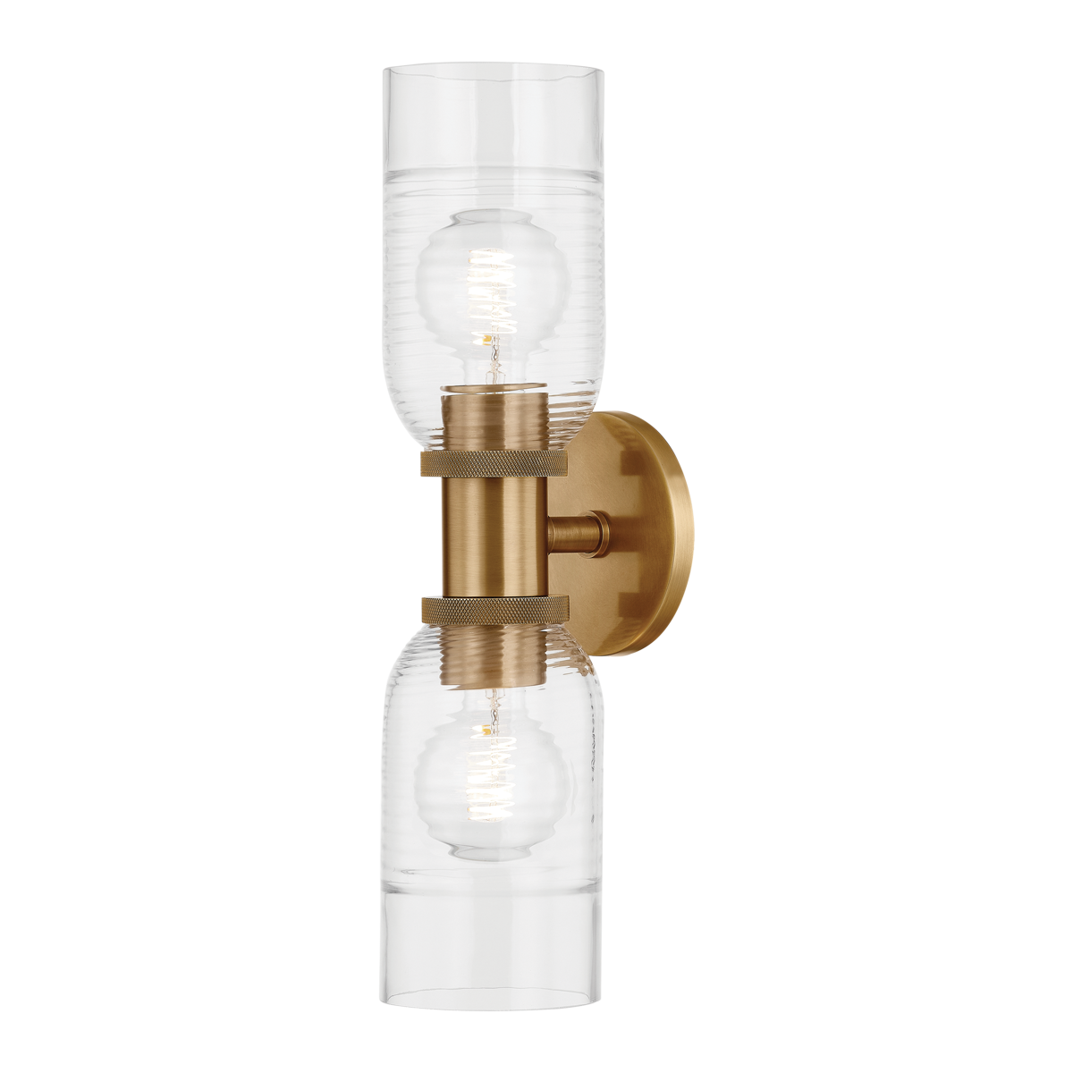 Redding Wall Sconce - 2-Light - Patina Brass - Troy Lighting B1120-PBR