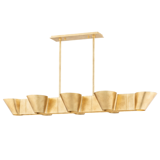 Reeve Linear - Vintage Gold Leaf by Hudson Valley Lighting