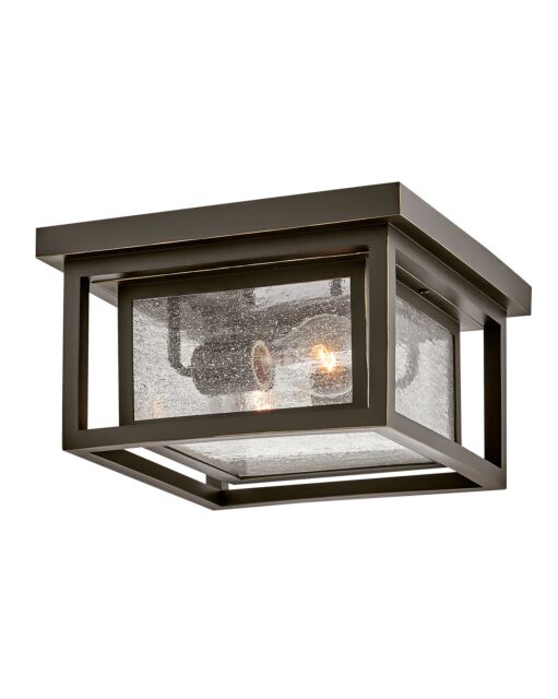 Republic Small Flush Mount - Oil Rubbed Bronze by Hinkley Lighting