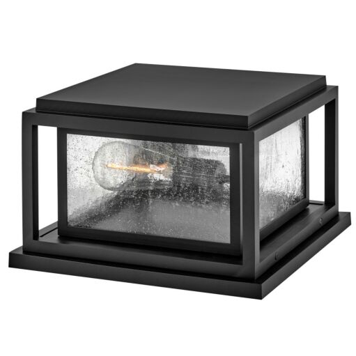 Republic Small Pier Mount Lantern - Black by Hinkley Lighting