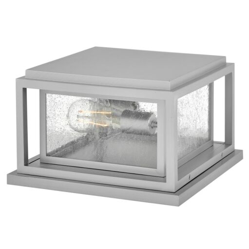 Republic Small Pier Mount Lantern - Satin Nickel by Hinkley Lighting