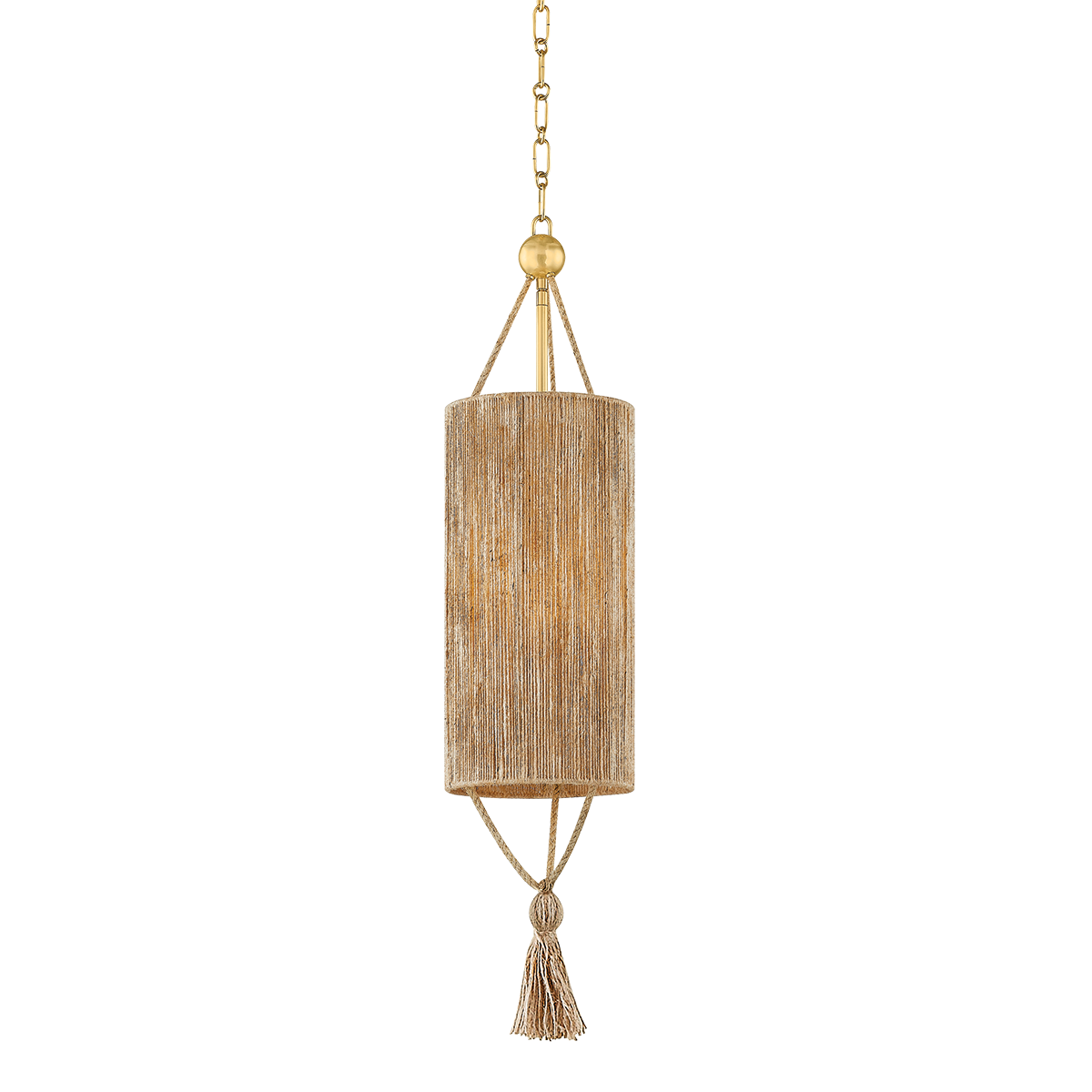 Reyn Pendant - 1-Light - Aged Brass - Mitzi H1036701S-AGB