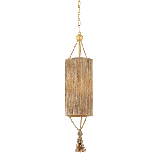 Reyn Pendant - 1-Light - Aged Brass - Mitzi H1036701S-AGB