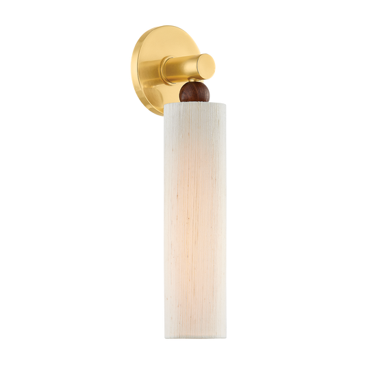 Reyn Wall Sconce - 1-Light - Aged Brass - Mitzi H1036101-AGB