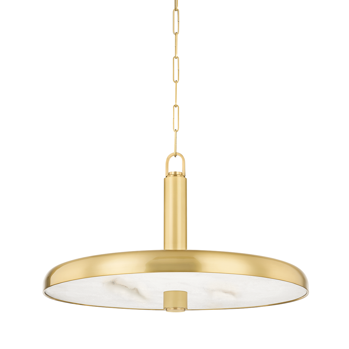 Reynolds Large Pendant - Aged Brass by Hudson Valley Lighting