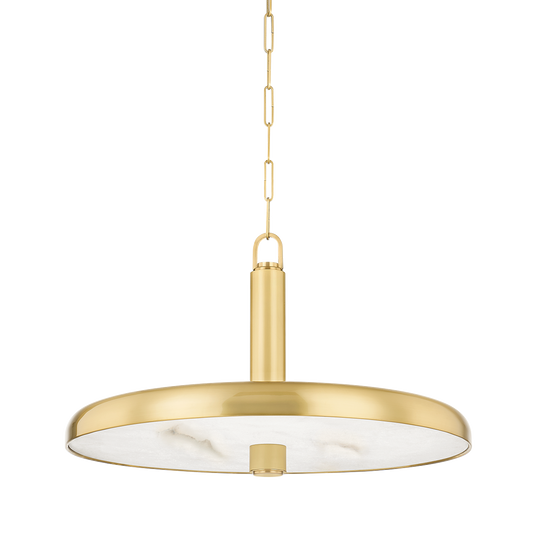 Reynolds Large Pendant - Aged Brass by Hudson Valley Lighting