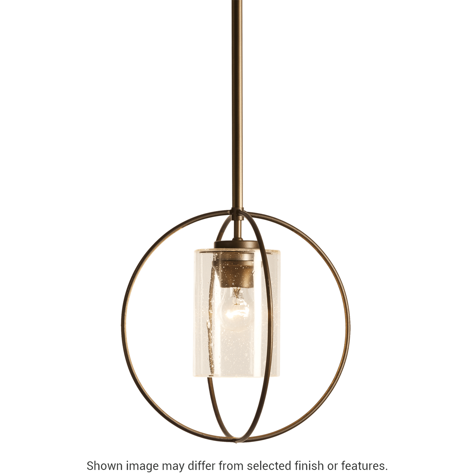 Rhythm Mini Pendant - White - Opal Glass by Hubbardton Forge